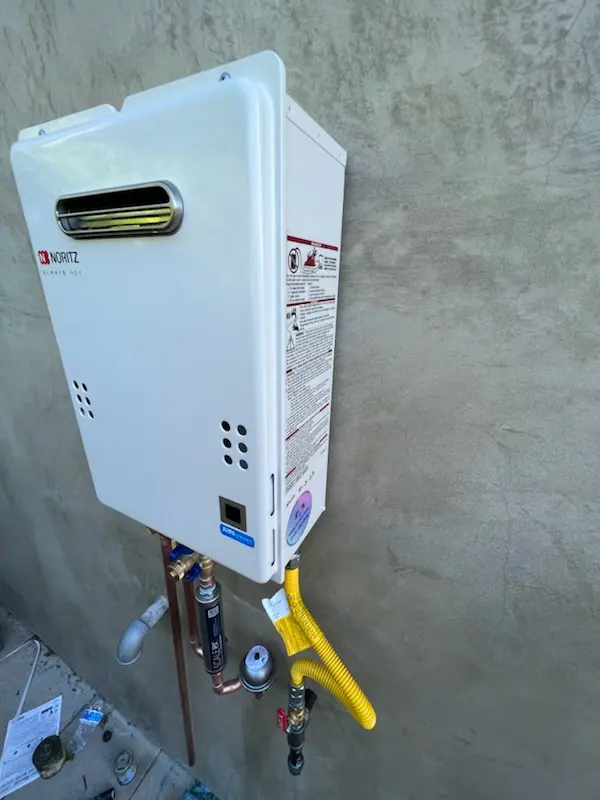 Tankless water heater installation for Westbury homes